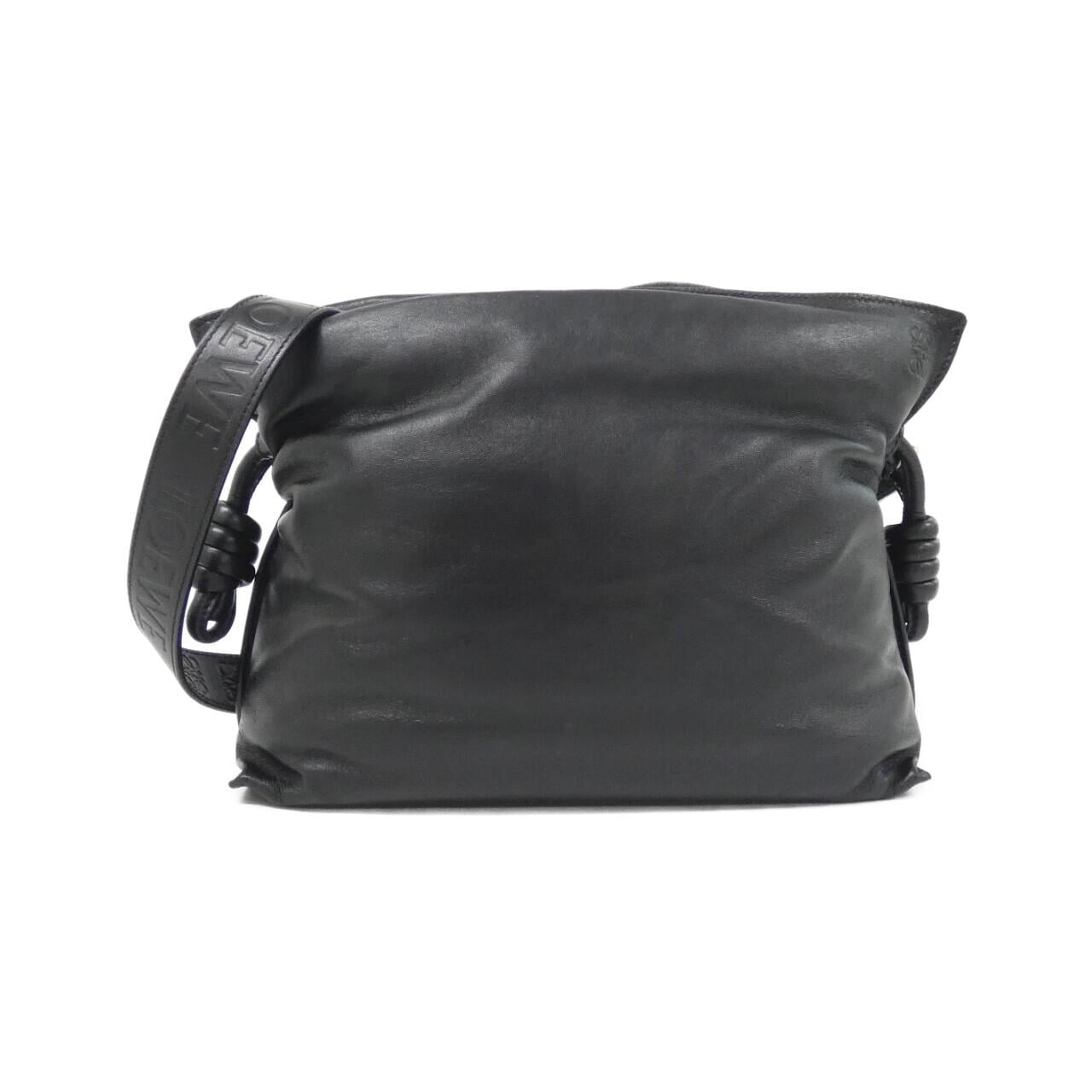 LOEWE Flamenco A411FC1X67 Clutch Lambskin Black