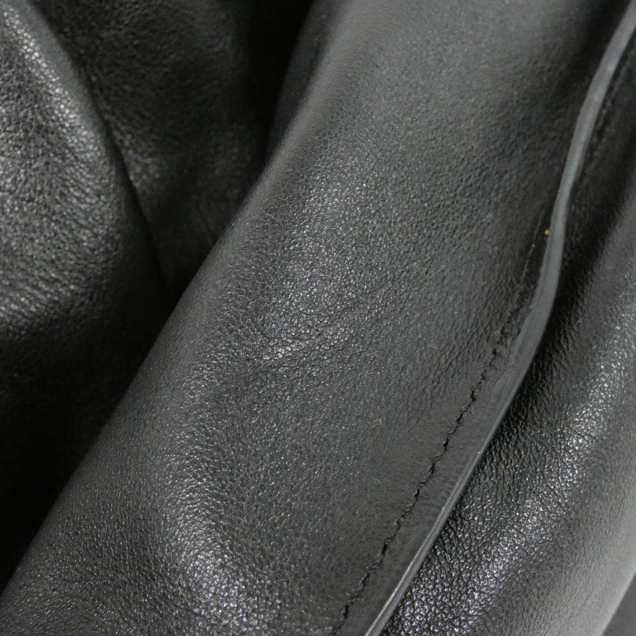 LOEWE Flamenco A411FC1X67 Clutch Lambskin Black Lambskin - Thumbnail 7