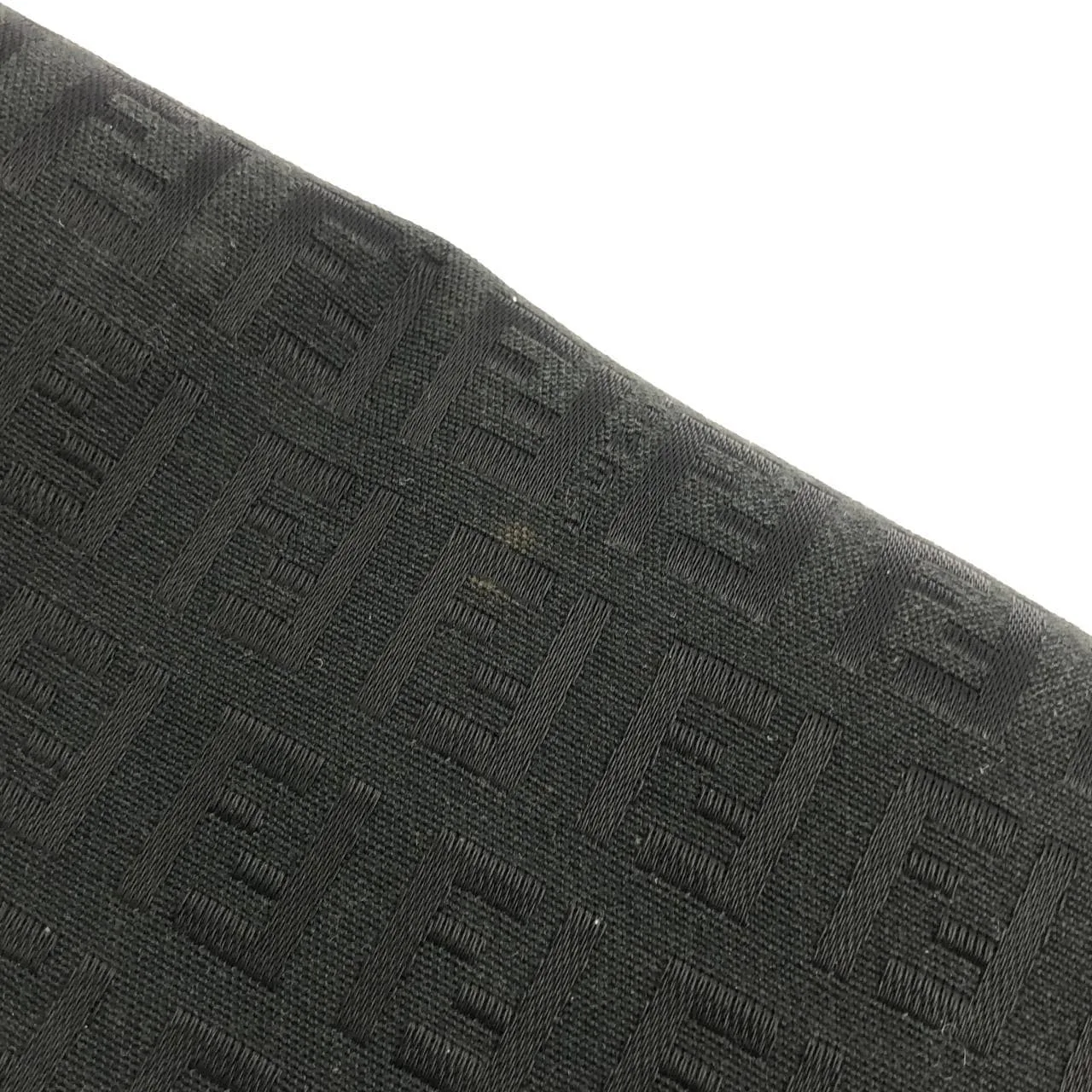 FENDI Baguette 8BR001 JQ5 Shoulder Canvas 黑色 帆布 - 縮圖 5