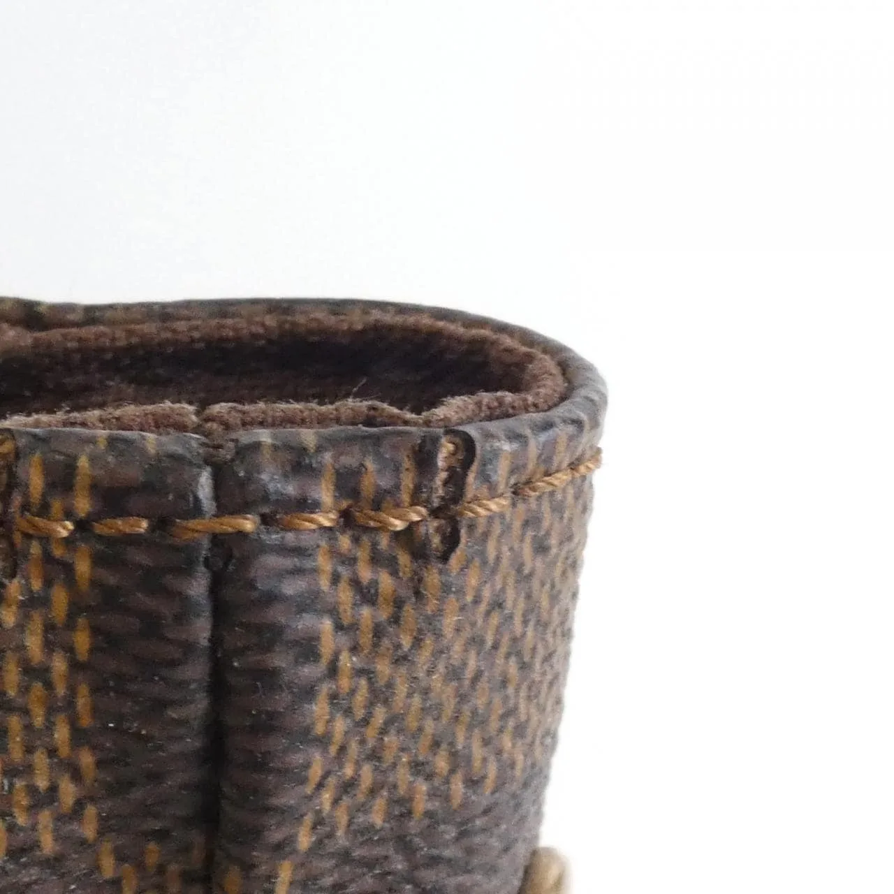 LOUIS VUITTON N52006 Handbag Damier 黑色 Damier 中古品B - 縮圖 5