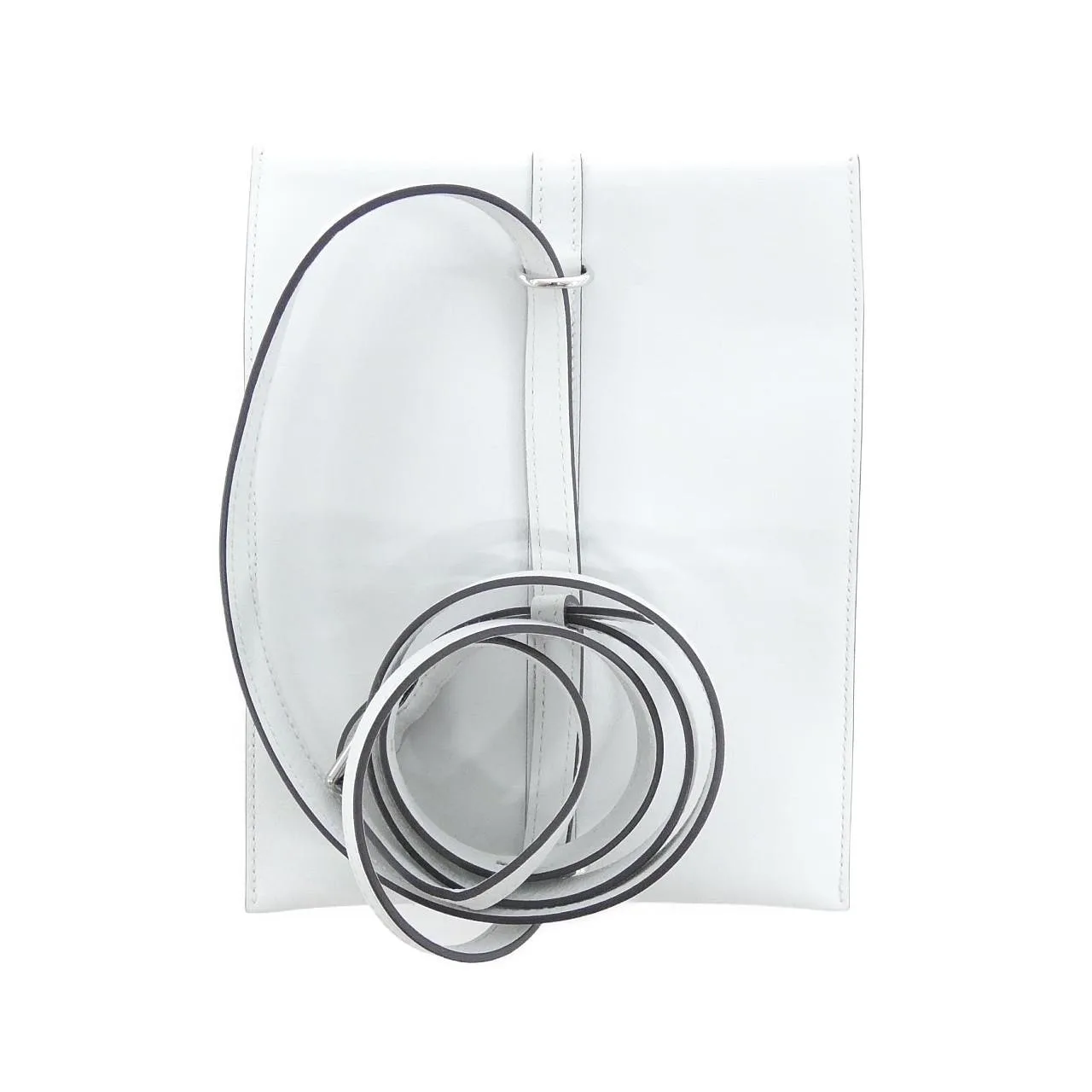 HERMES 086476CK Pouch Swift Black Swift Leather Rank A - Thumbnail 2