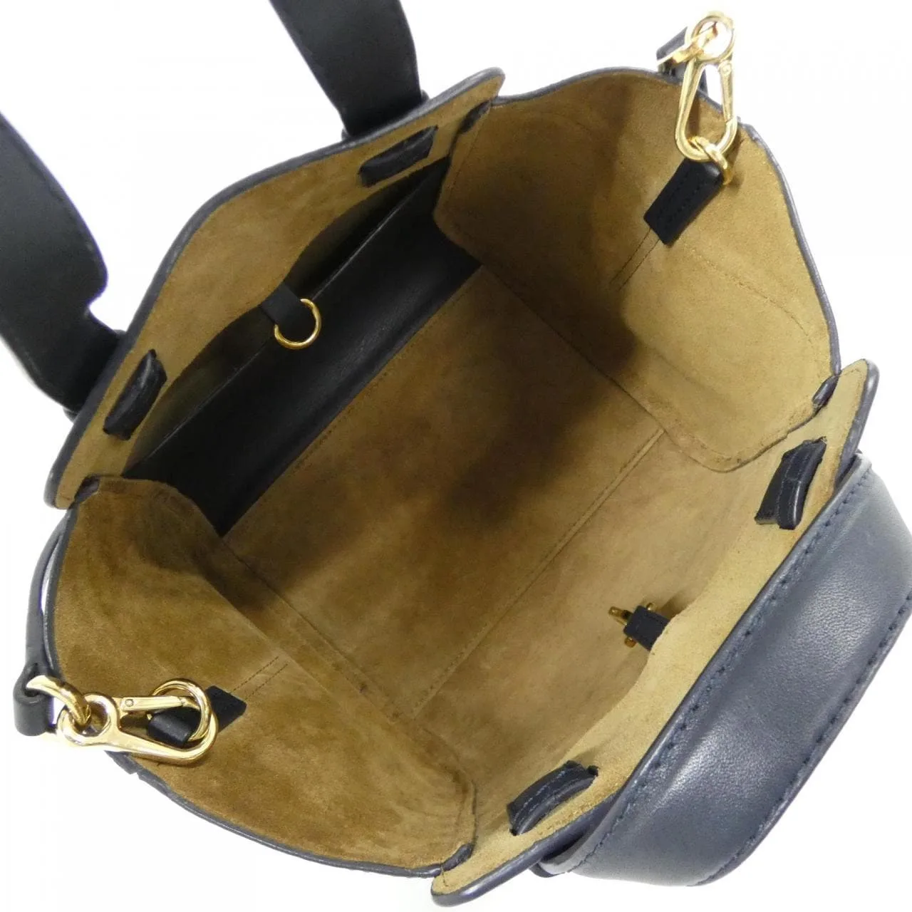 LOEWE Hammock A538H04X02 Handbag 黑色 中古品A - 縮圖 9