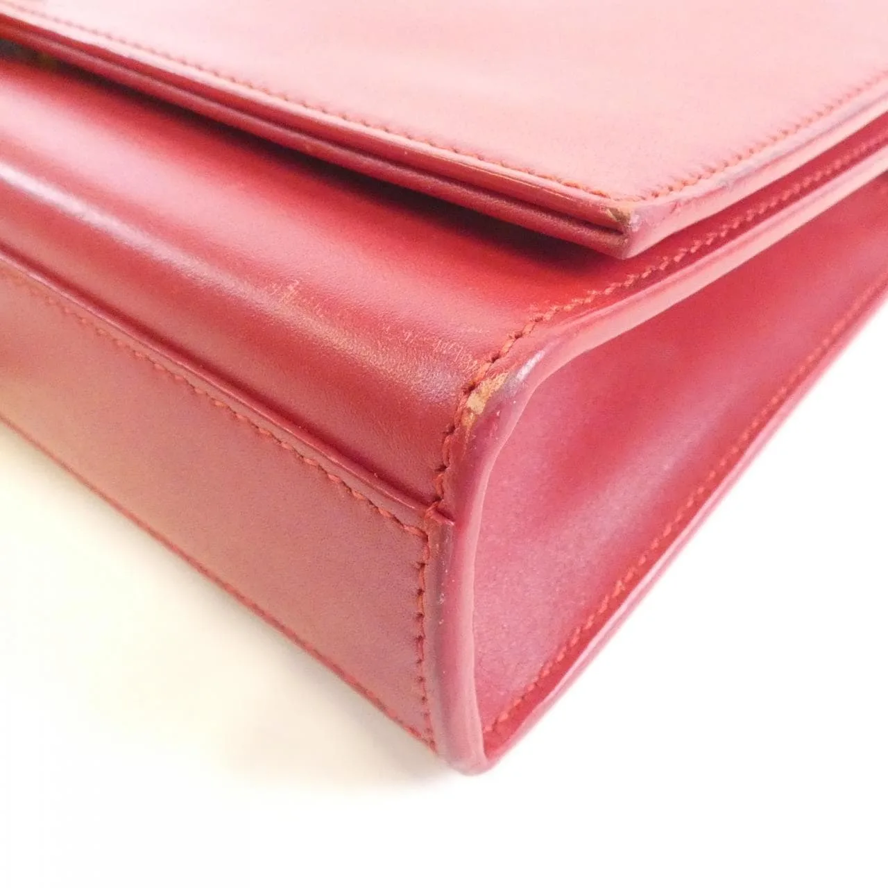 SAINT LAURENT Kate 354119 C150J Shoulder Red Rank B - Thumbnail 3