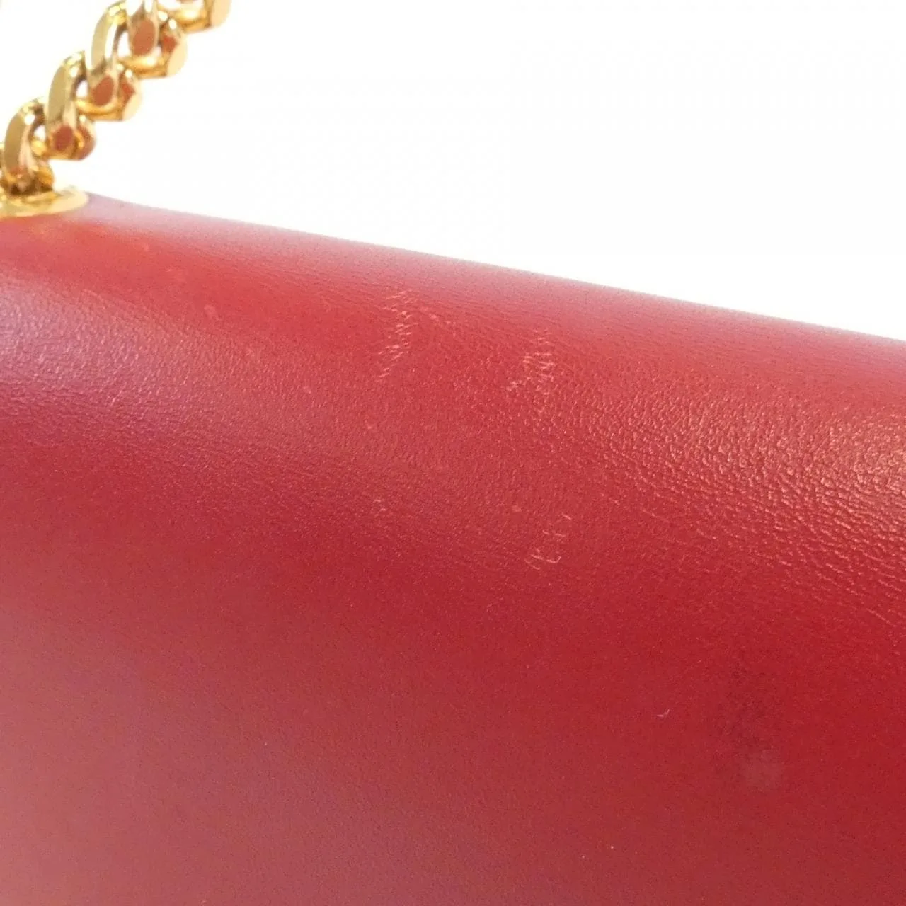 SAINT LAURENT Kate 354119 C150J Shoulder Red Rank B - Thumbnail 5