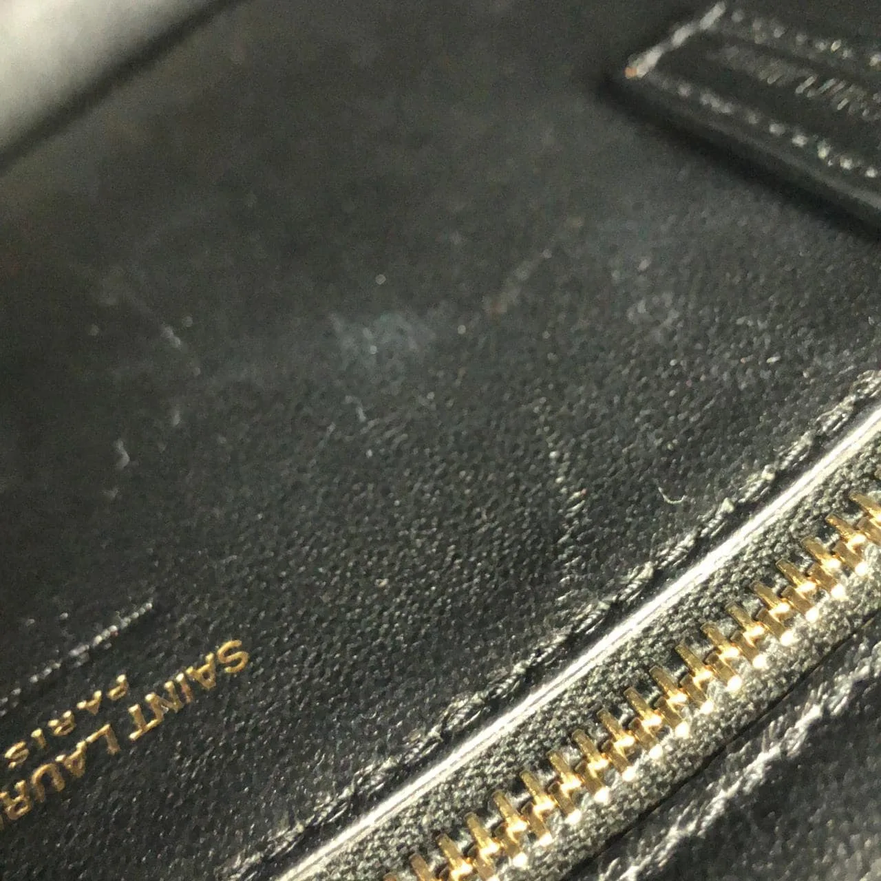 SAINT LAURENT 472469 DV70O Handbag Monogram Black Monogram - Thumbnail 10