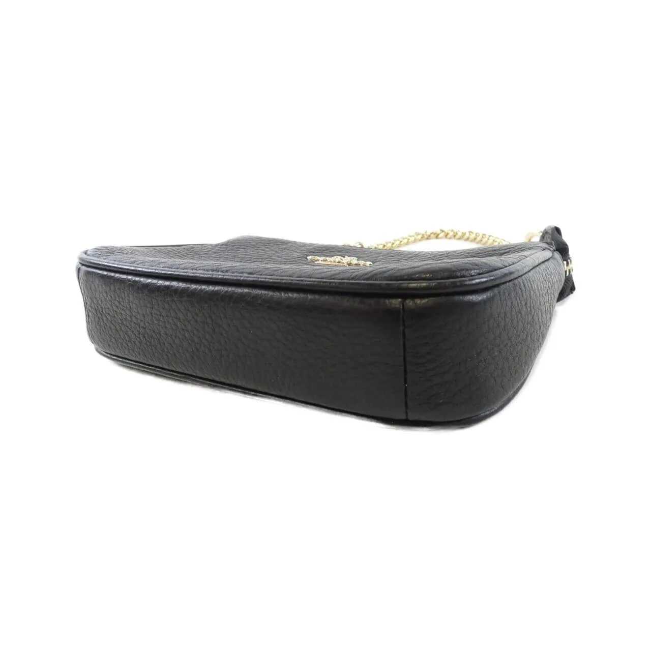 COACH F64571 手提包 皮革 黑色 皮革 中古品A - 縮圖 3