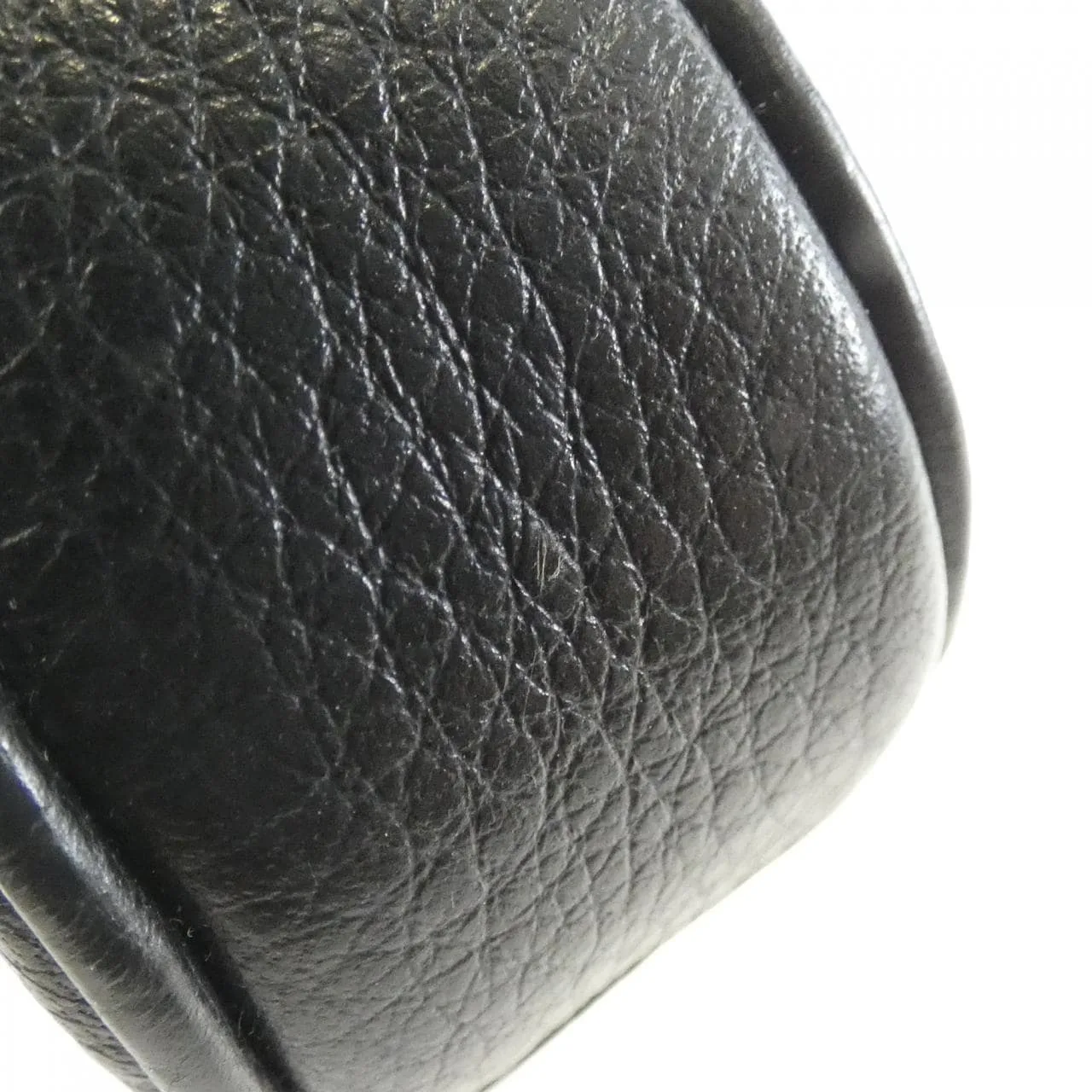 COACH F64571 手提包 皮革 黑色 皮革 中古品A - 縮圖 4