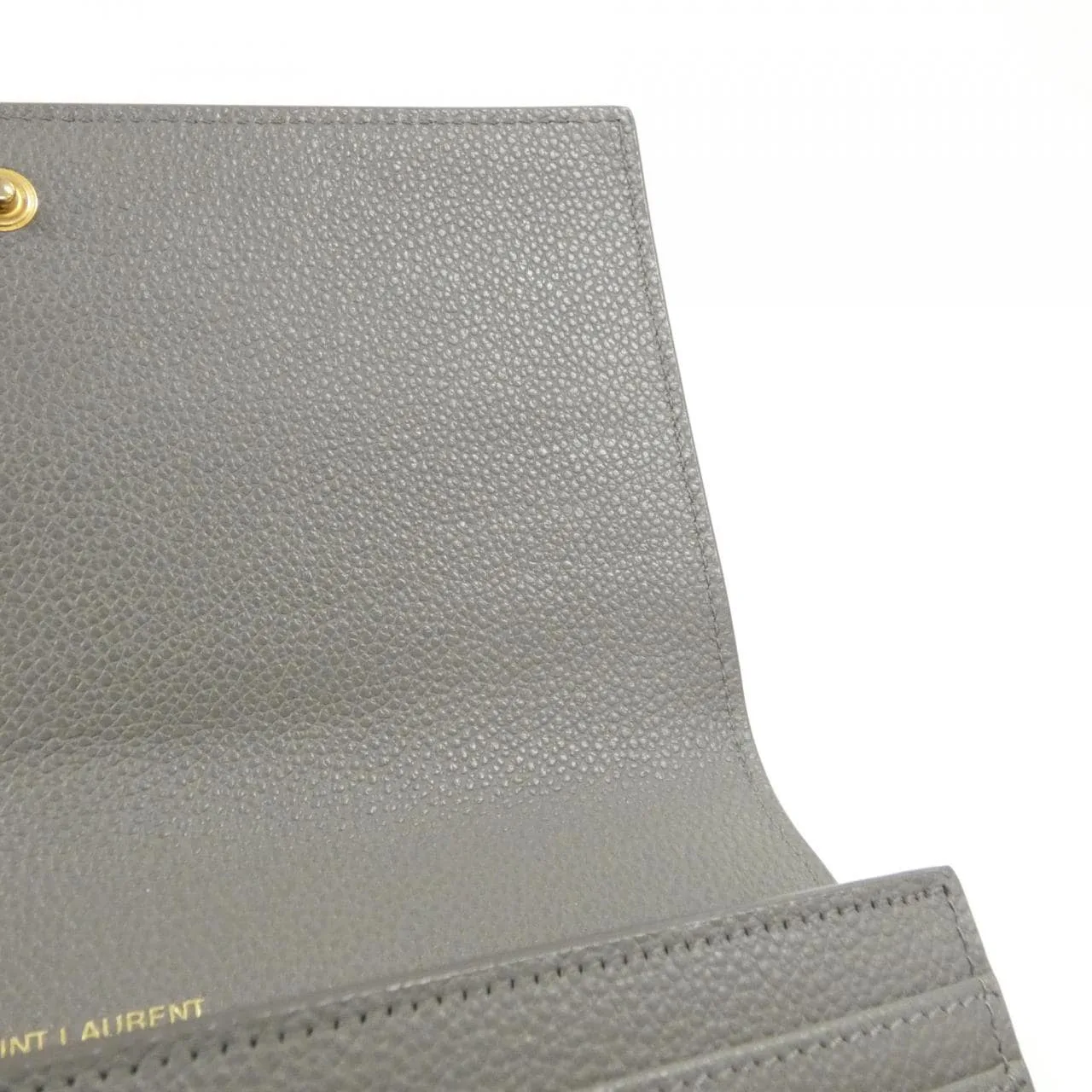 SAINT LAURENT 414567 B680J Wallet Black Rank A - Thumbnail 5