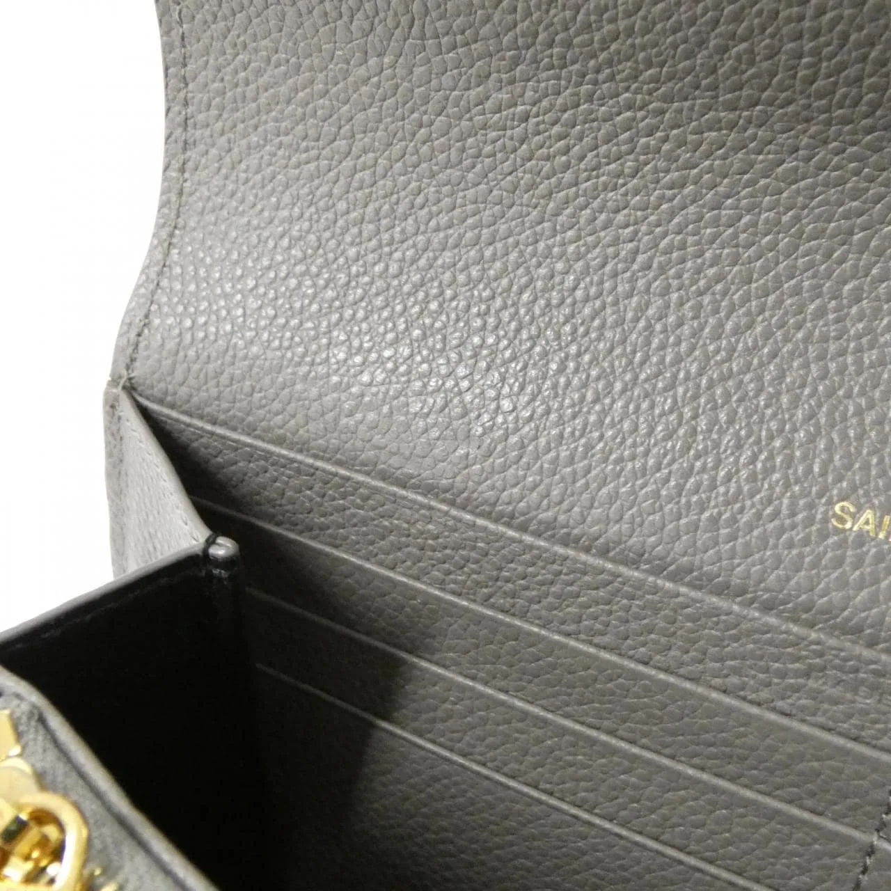 SAINT LAURENT 414567 B680J Wallet Black Rank A - Thumbnail 7