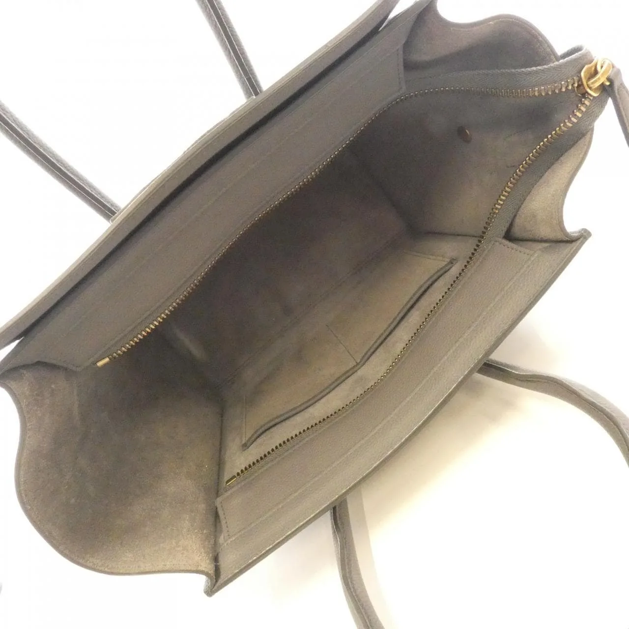 CELINE Luggage 189793AQL Handbag Black Rank B - Thumbnail 7