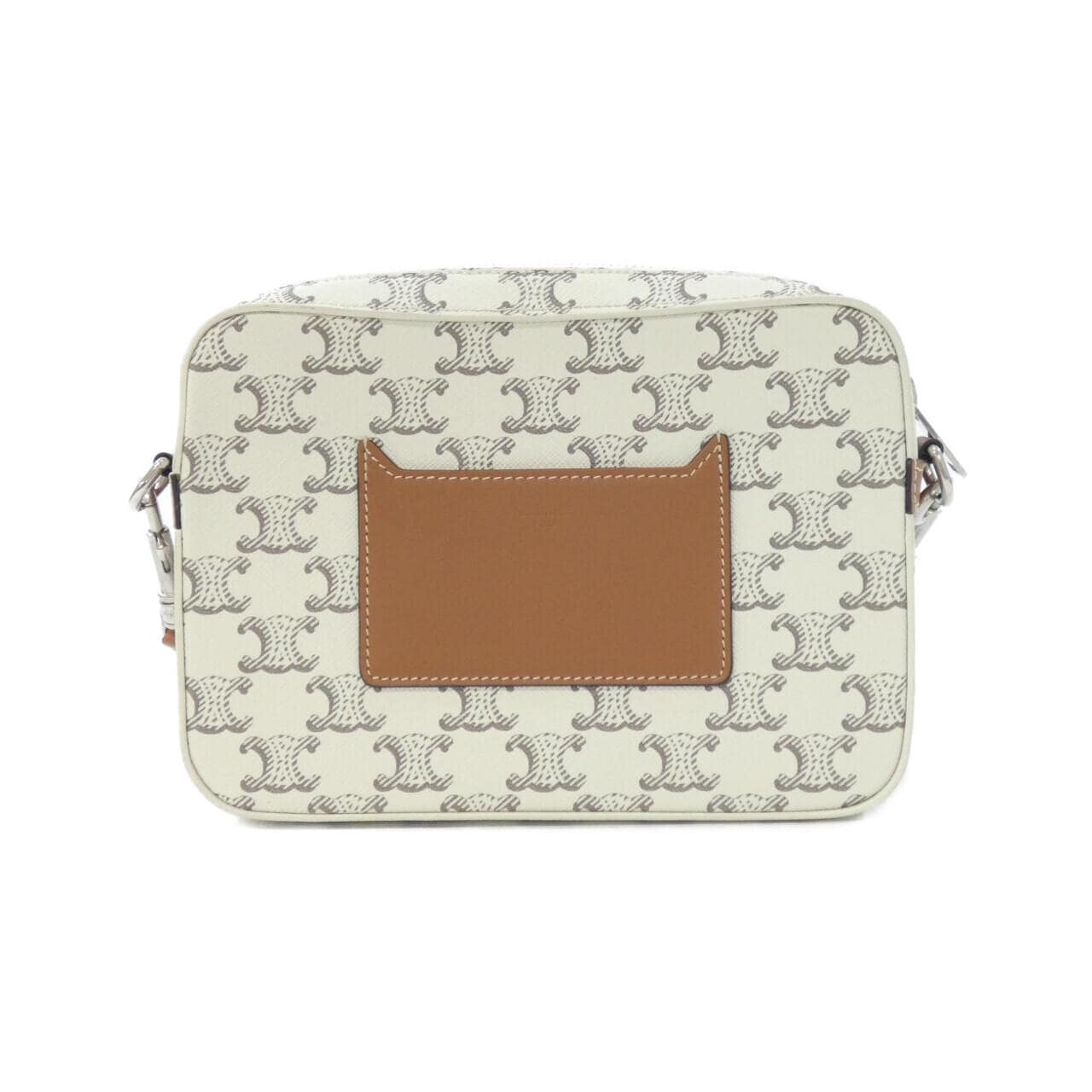 CELINE 113942DNK Shoulder Bag Canvas Black Canvas - Thumbnail 2