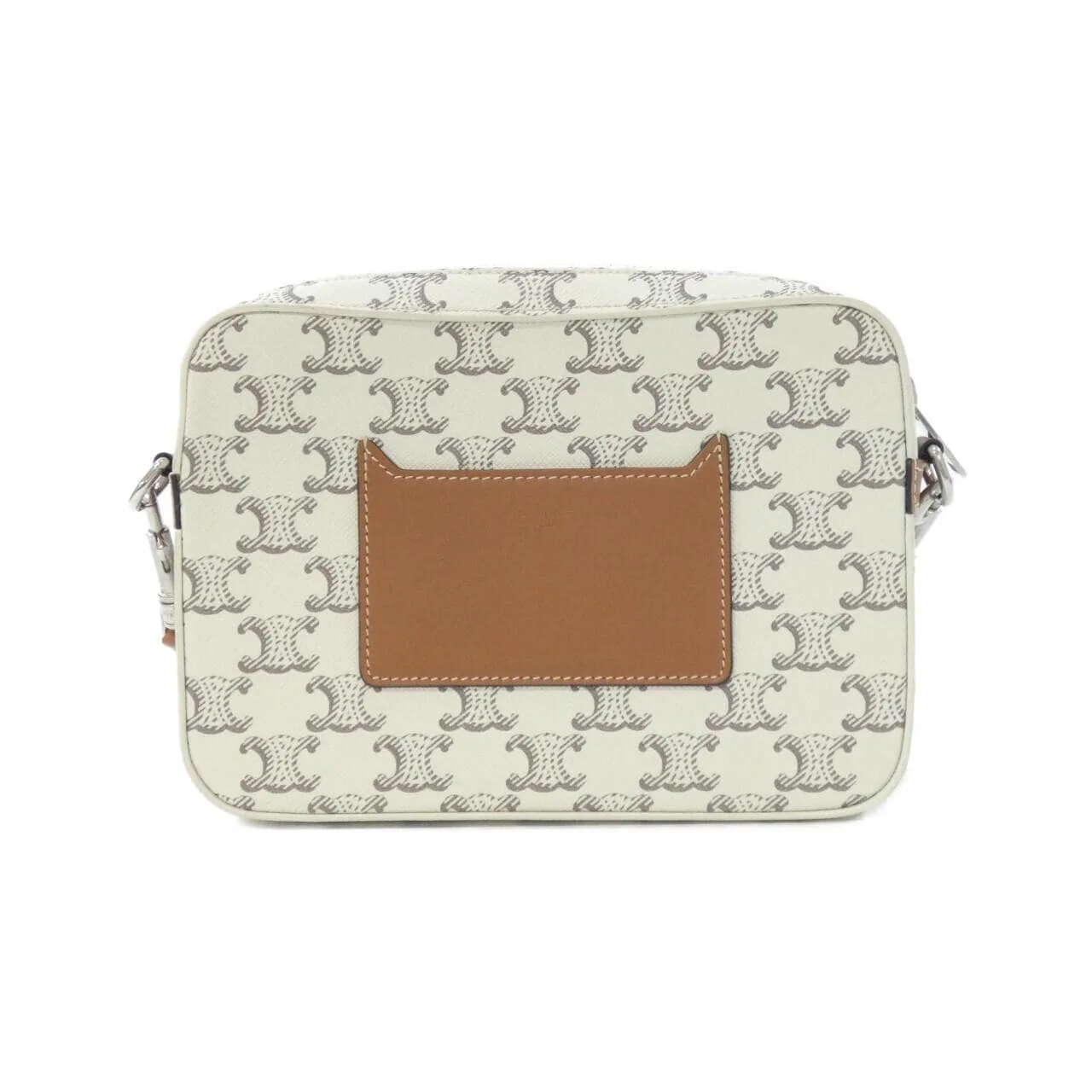 CELINE Cabas 113942DNK Shoulder Canvas 黑色 帆布 中古品A - 縮圖 2