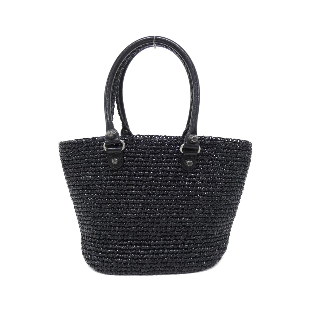 BALENCIAGA 786188 2AA19 Bag Nylon 黑色 尼龍 中古品A - 縮圖 2