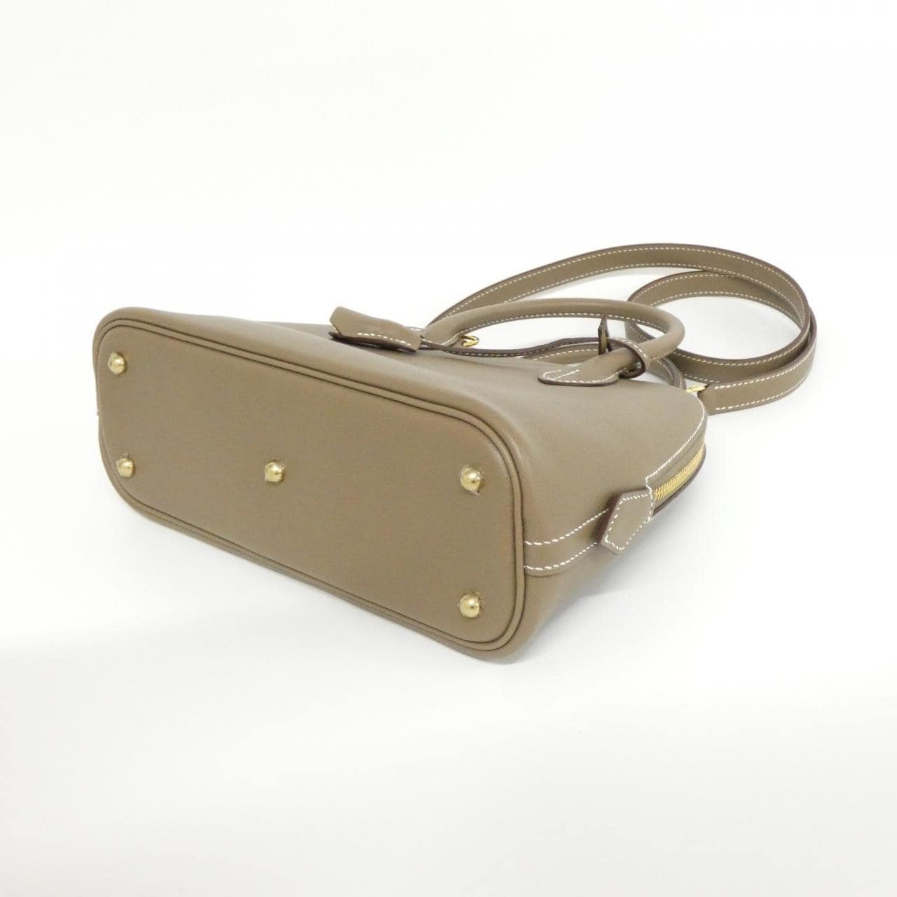 HERMES HERMÈS Bolide 082161CC Bag Etoupe - Thumbnail 2