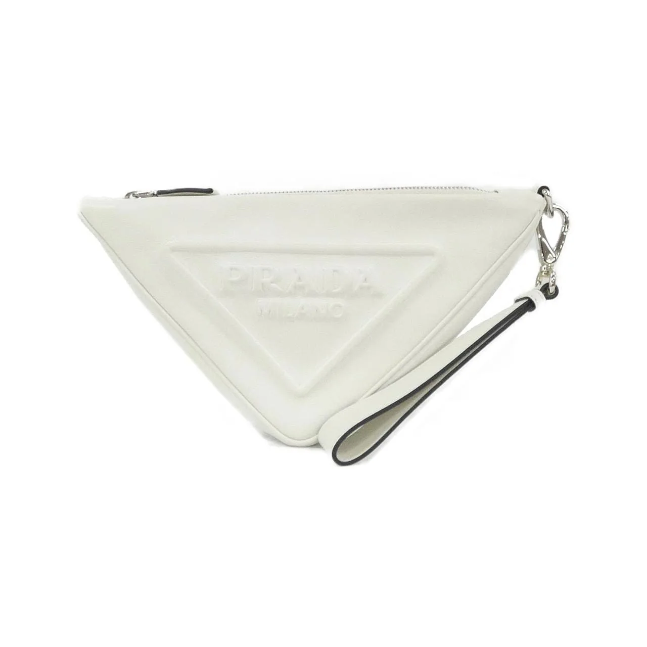 PRADA 1NE039 Pouch Black