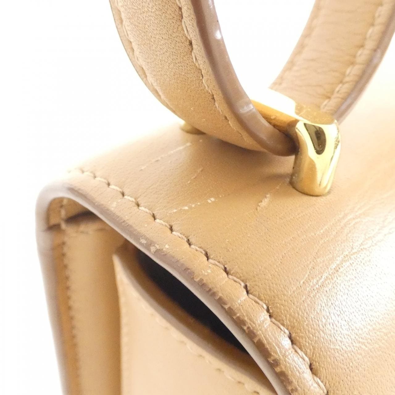 LOEWE A896N01X03 Shoulder Bag Leather 黑色 皮革 中古品B - 縮圖 5