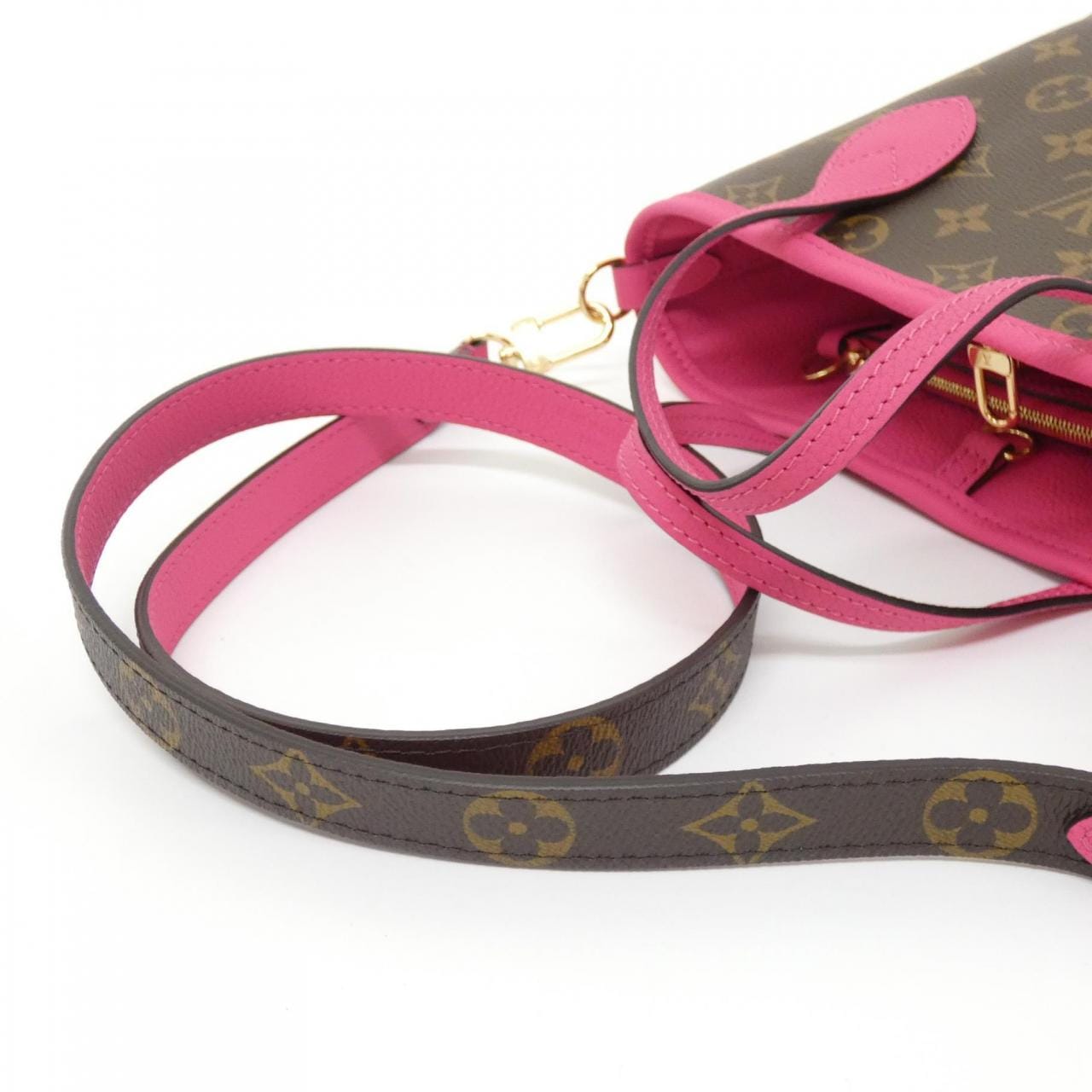 LOUIS VUITTON Neverfull M12106 Bag Monogram Black Monogram - Thumbnail 4