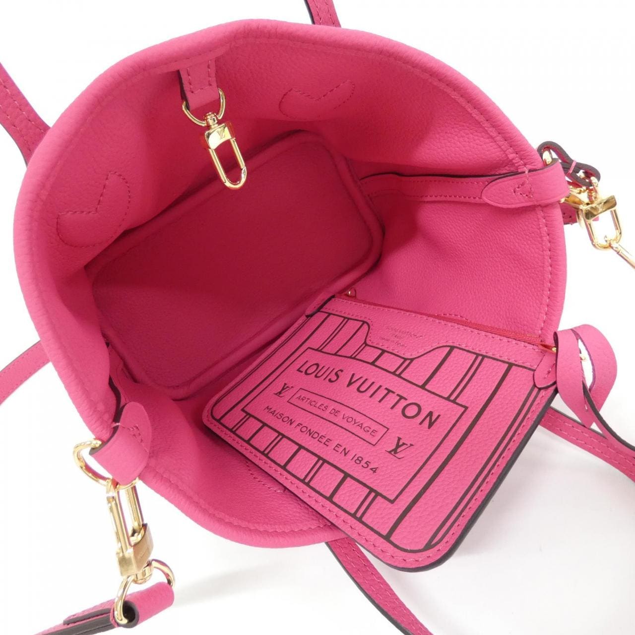 LOUIS VUITTON Neverfull M12106 Bag Monogram Black Monogram - Thumbnail 5