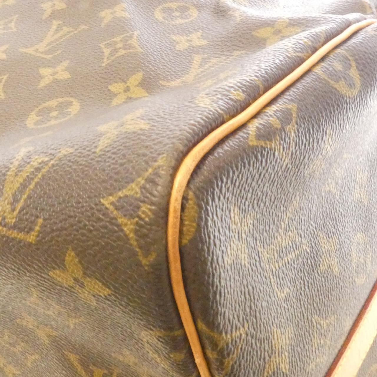 LOUIS VUITTON Keepall M41414 Boston Bag Monogram 黑色 Monogram 中古品B - 縮圖 2
