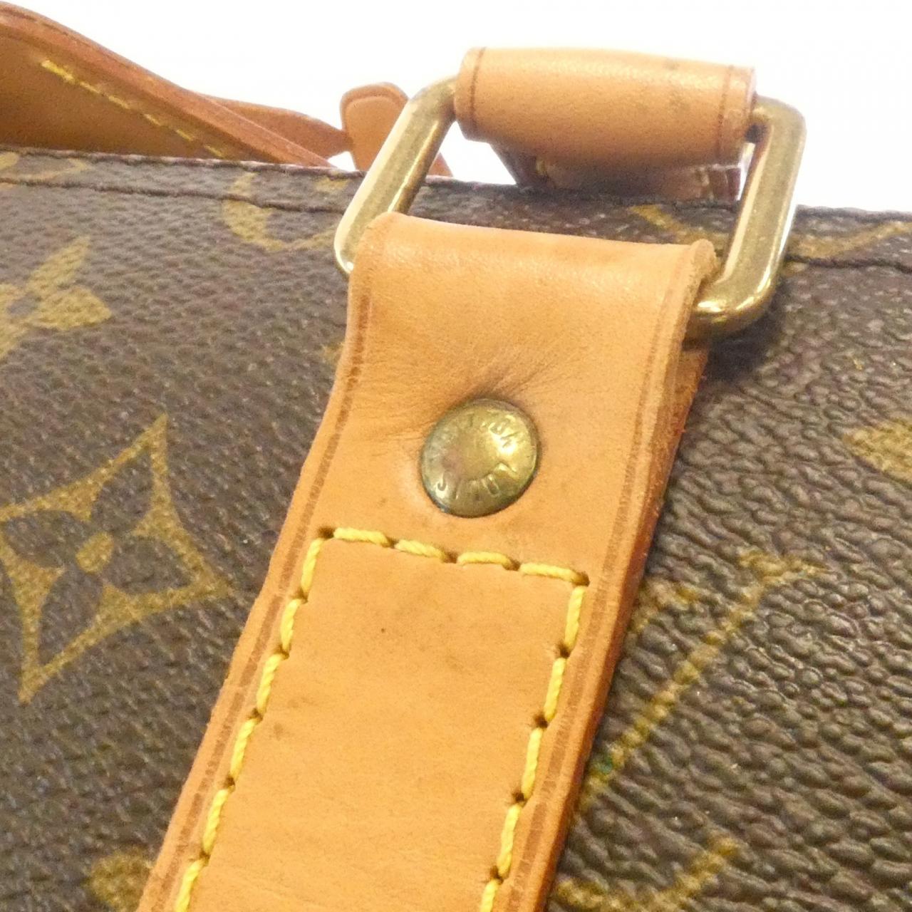 LOUIS VUITTON Keepall M41414 Boston Bag Monogram 黑色 Monogram 中古品B - 縮圖 4