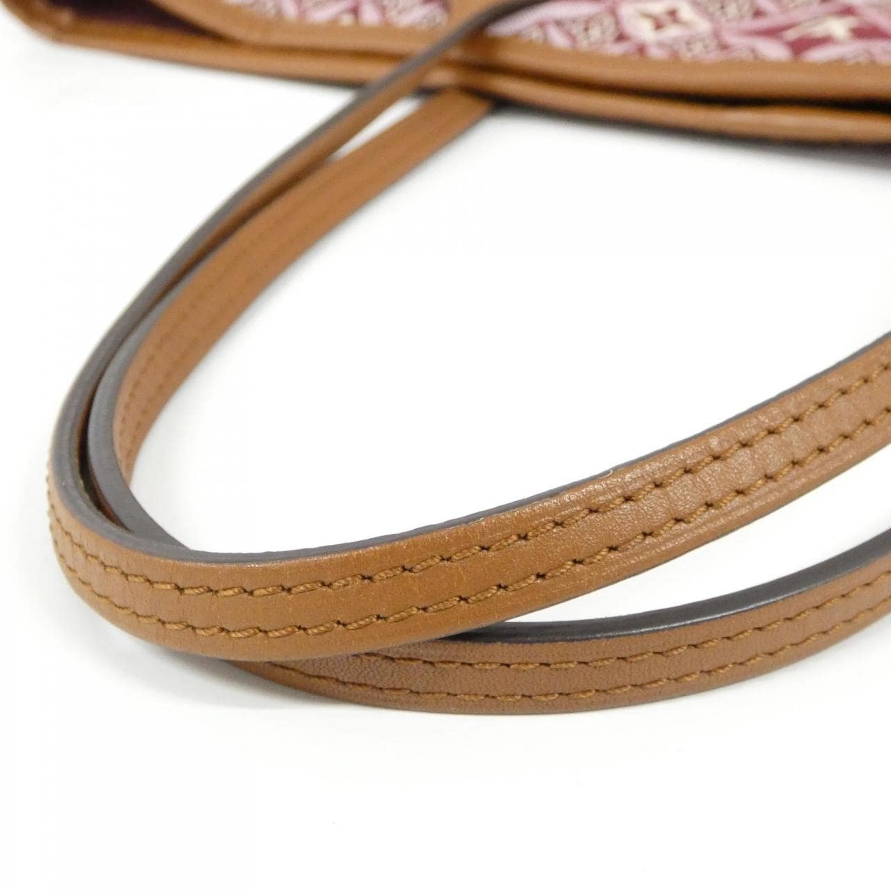 LOUIS VUITTON Neverfull M57273 Bag 酒紅色 中古品A - 縮圖 5