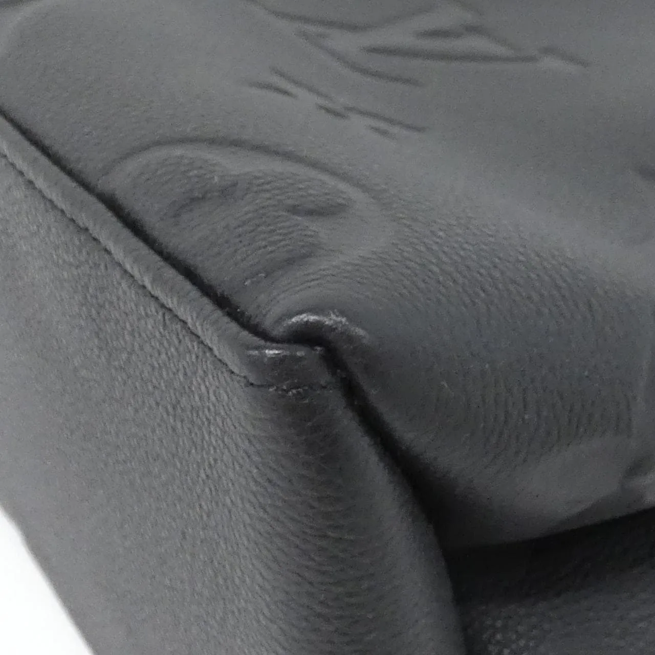 LOUIS VUITTON M58916 Handbag Monogram 黑色 Monogram 中古品A - 縮圖 2