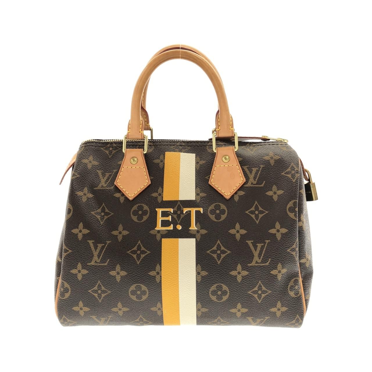 LOUIS VUITTON Speedy P00133 Boston Bag Monogram Black