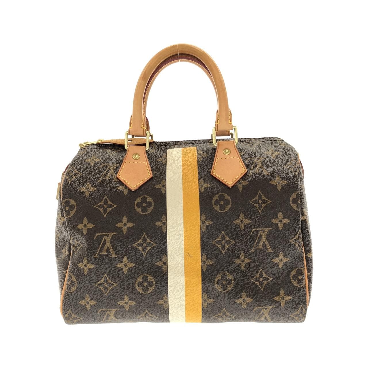 LOUIS VUITTON Speedy P00133 Boston Bag Monogram Black Monogram - Thumbnail 2