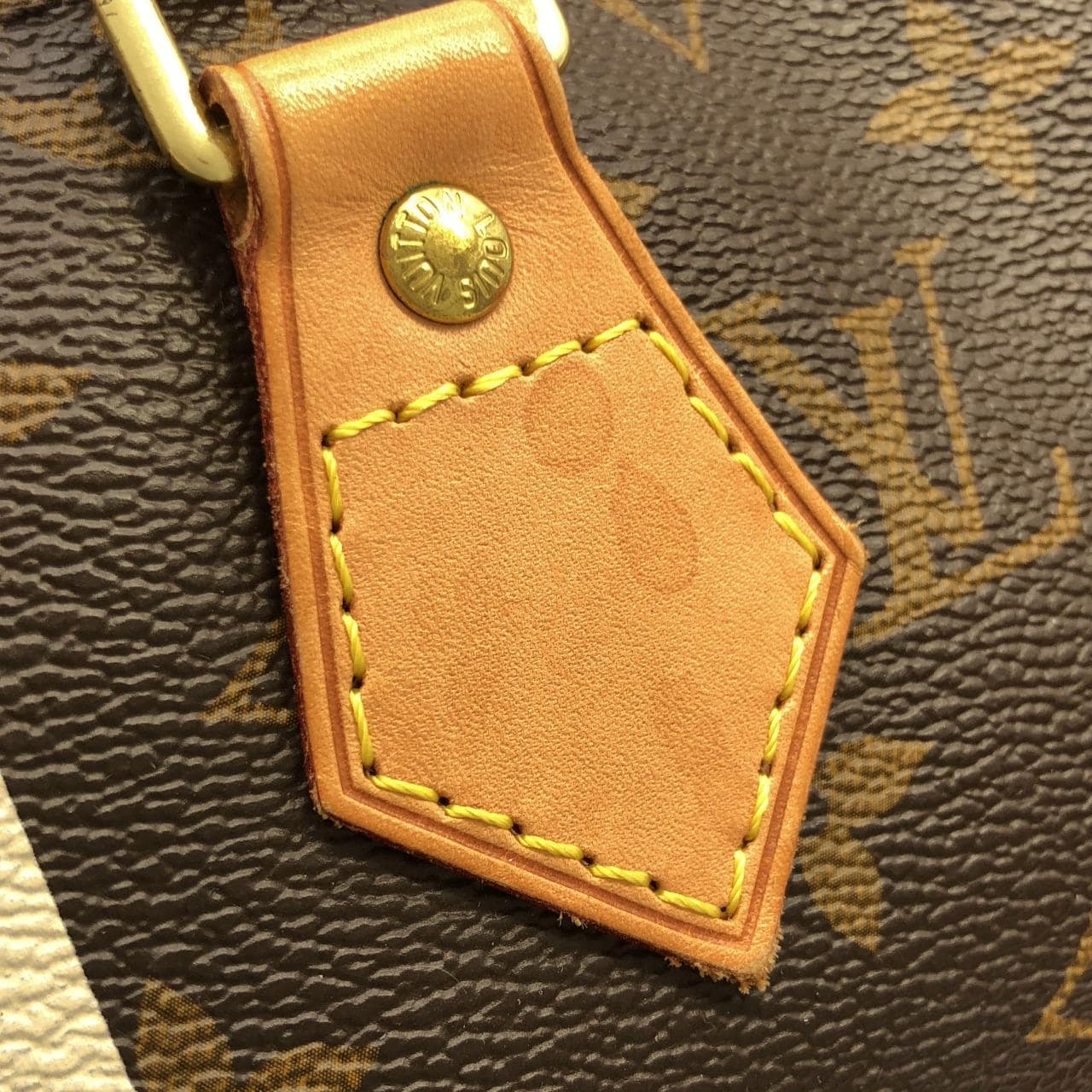 LOUIS VUITTON Speedy P00133 Boston Bag Monogram Black Monogram - Thumbnail 4