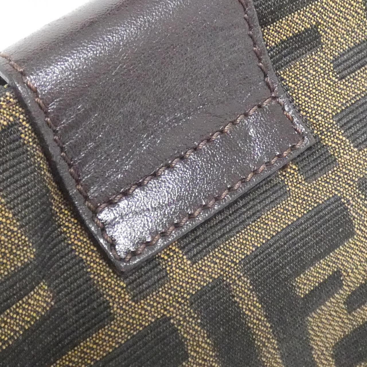 FENDI 26569 Shoulder Bag Canvas Black Canvas - Thumbnail 5