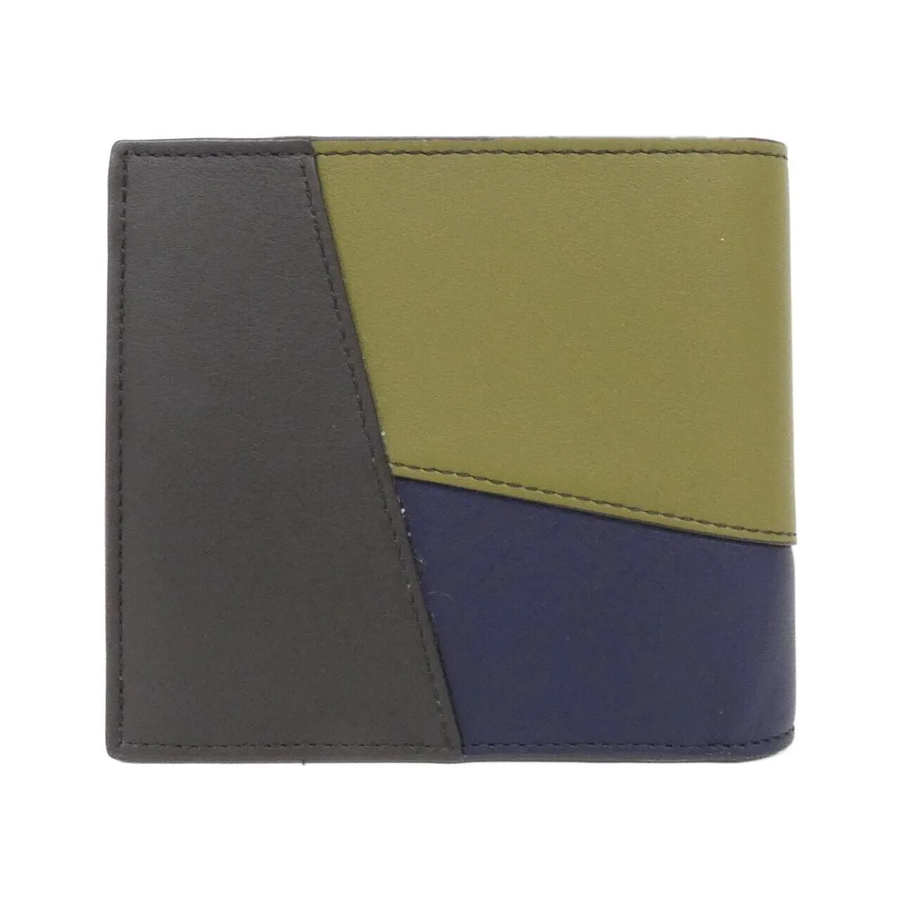 LOEWE Puzzle C510501X12 Wallet Brown Rank A - Thumbnail 2