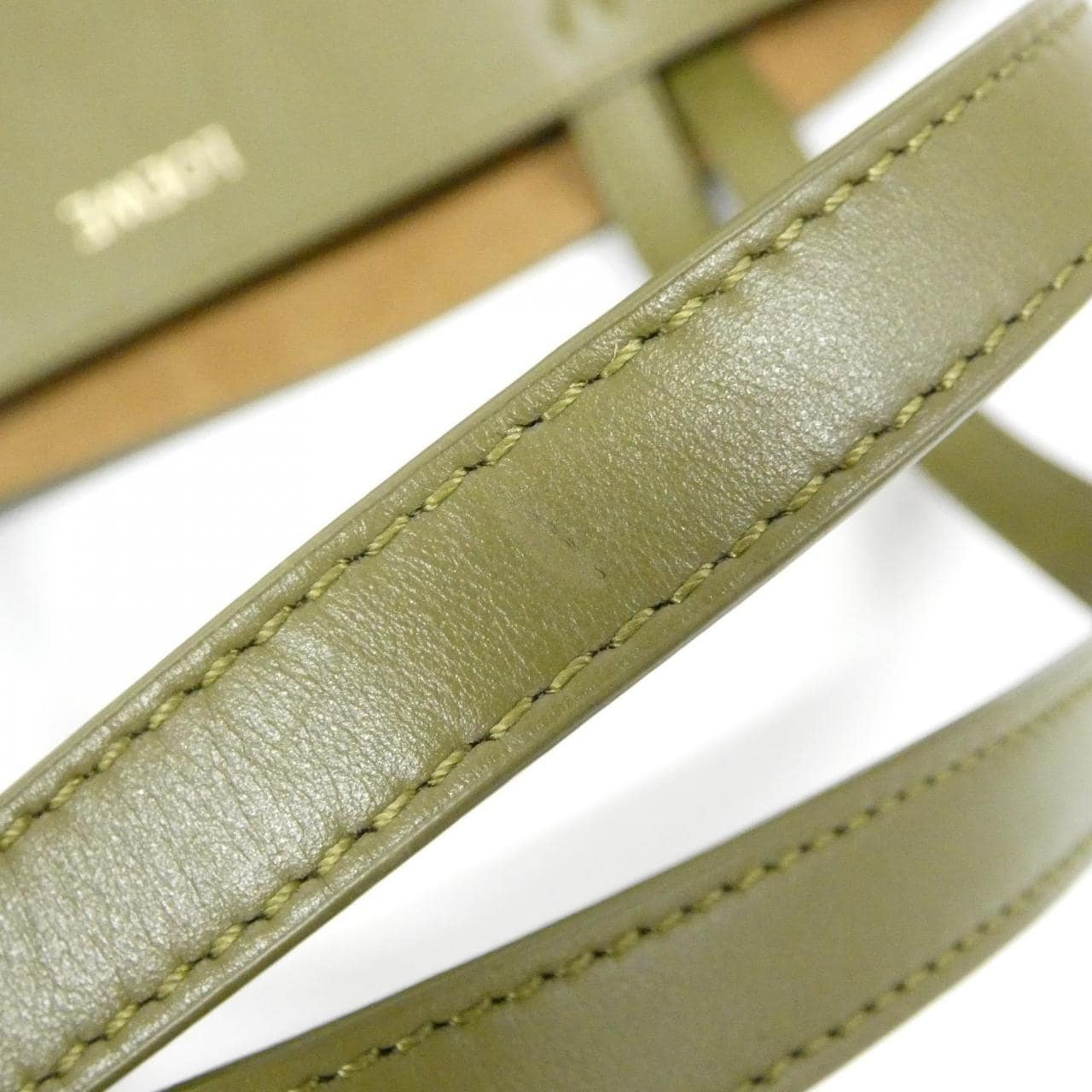 LOEWE Puzzle A779G50X18 Tote 綠色 中古品A - 縮圖 8