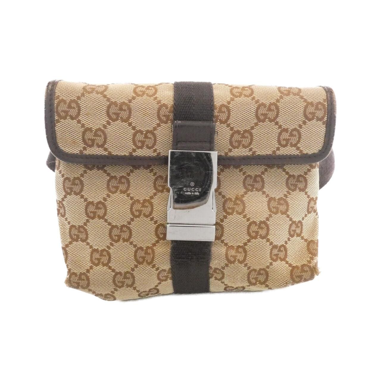 GUCCI 131236 Belt Bag Canvas