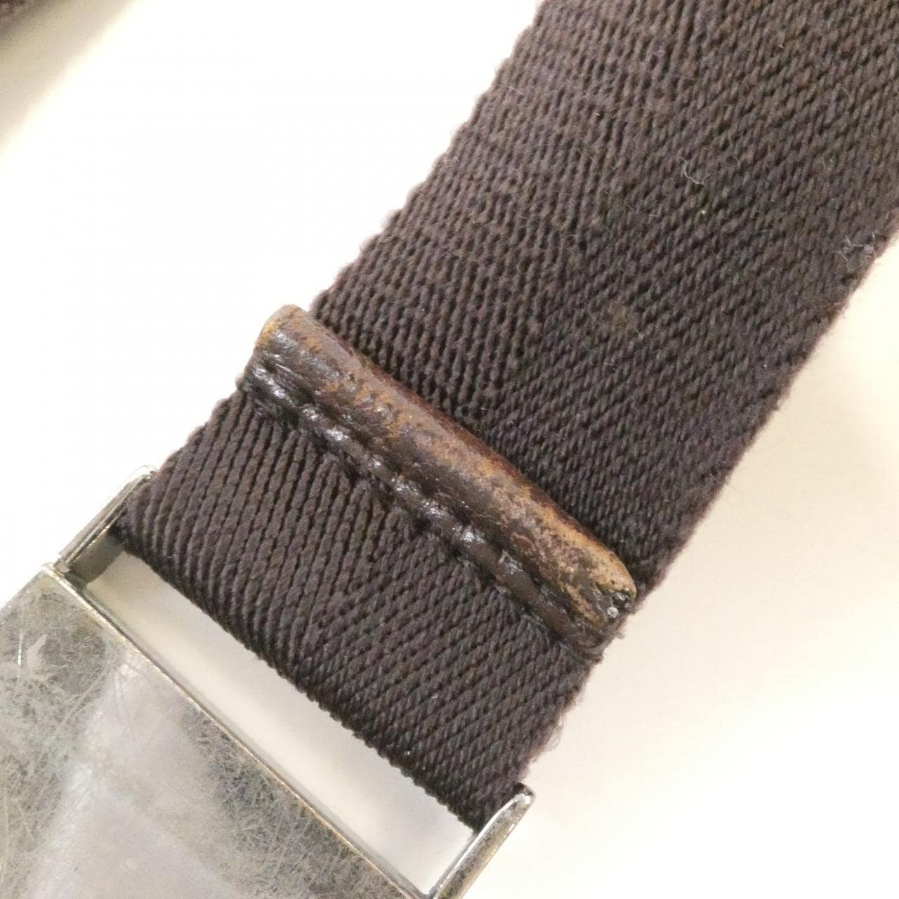 GUCCI 131236 Belt Bag Canvas 米色 帆布 中古品B - 縮圖 8