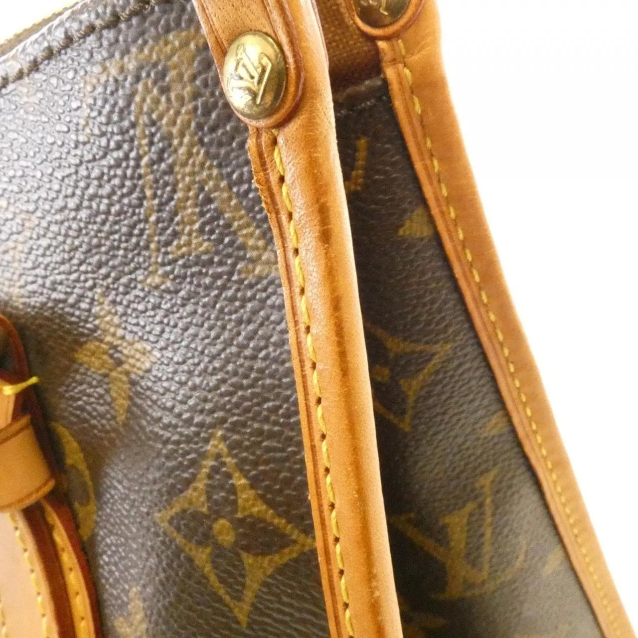 LOUIS VUITTON M40007 Shoulder Monogram 黑色 Monogram 中古品B - 縮圖 4