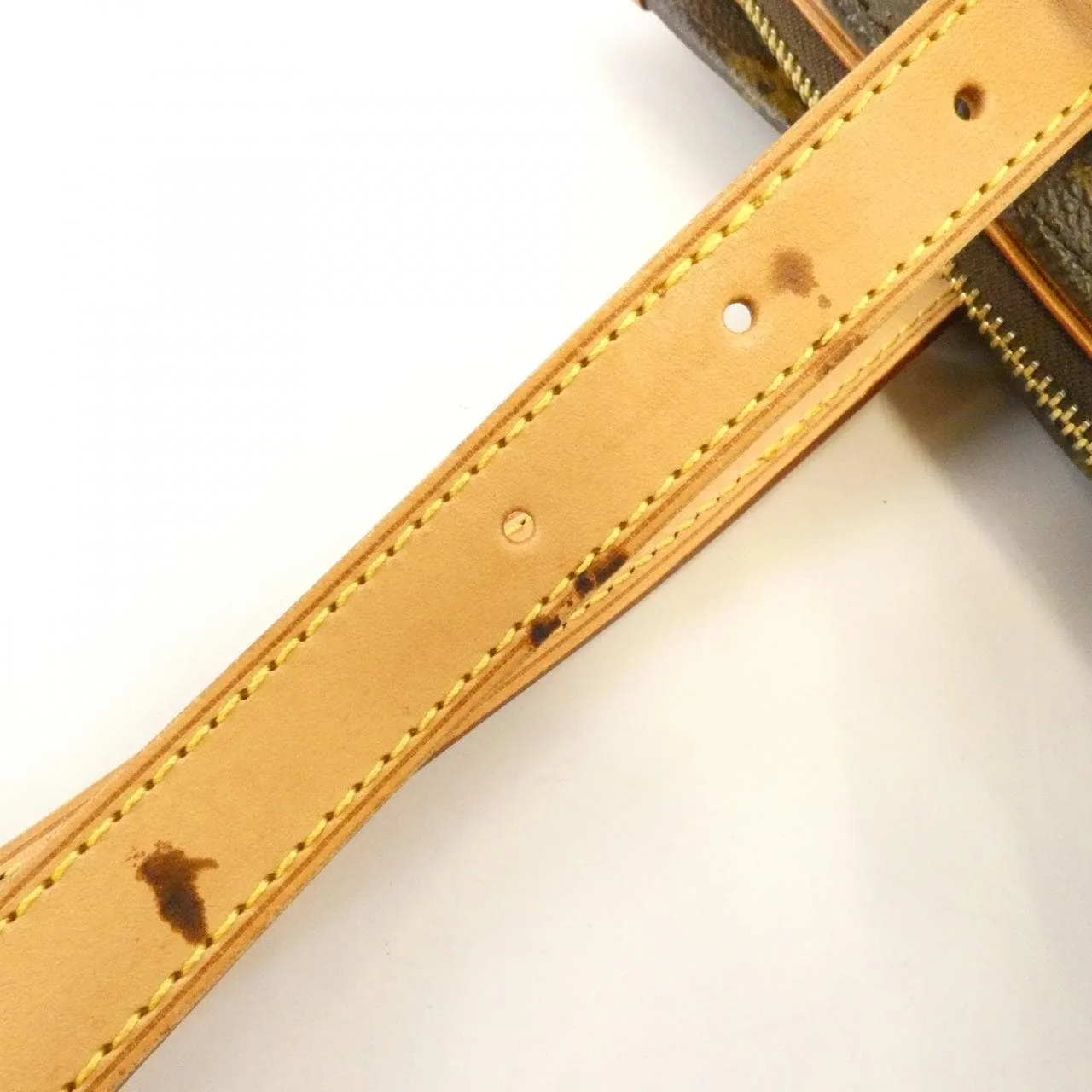 LOUIS VUITTON M40007 Shoulder Monogram 黑色 Monogram 中古品B - 縮圖 6