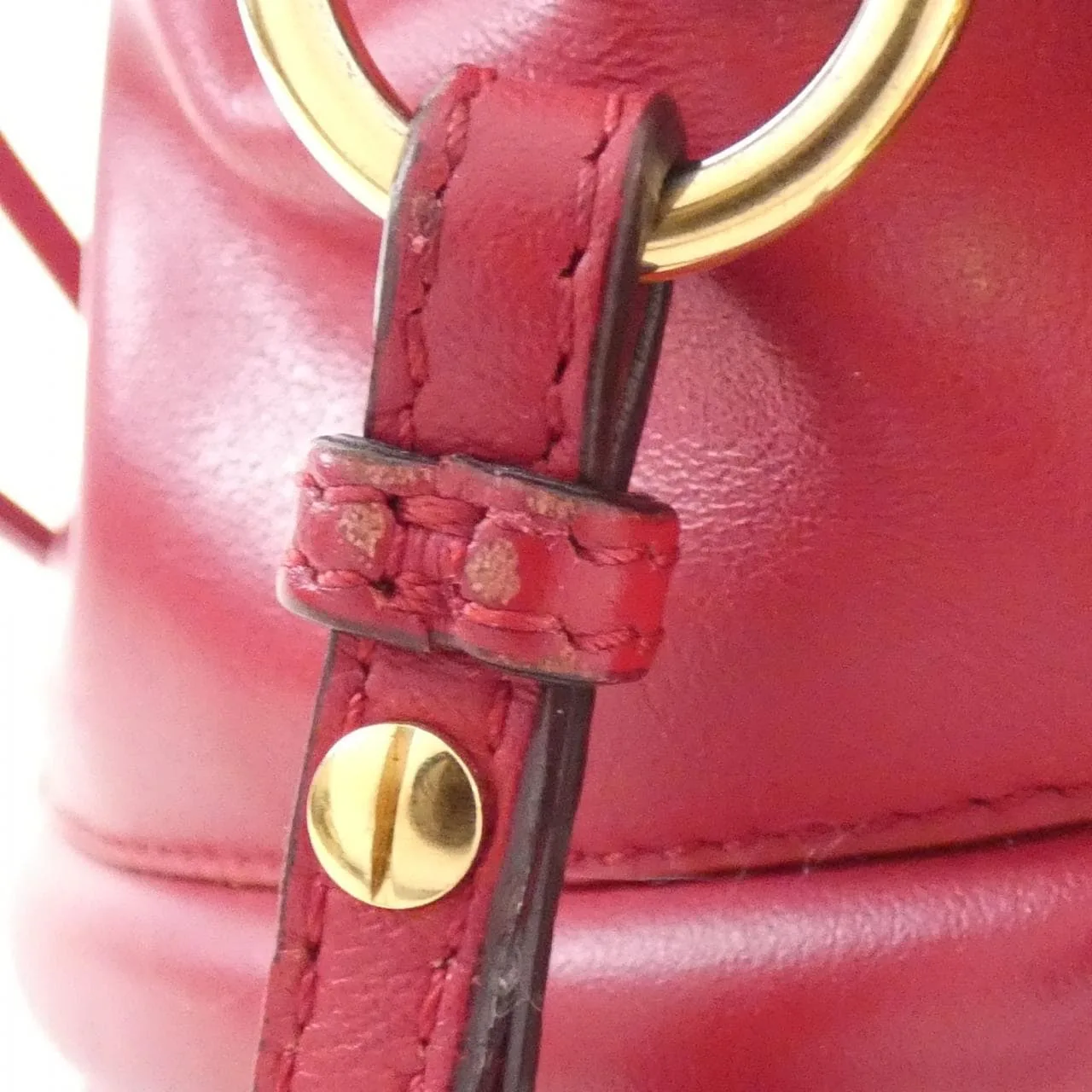 FENDI 8BS010 A5F3 Handbag Red Rank A - Thumbnail 5