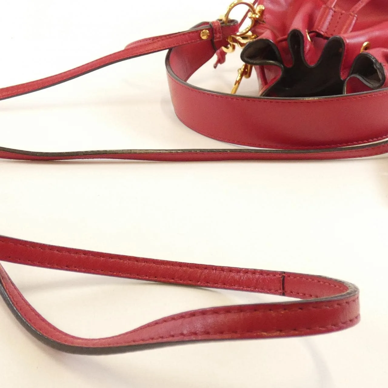 FENDI 8BS010 A5F3 Handbag Red Rank A - Thumbnail 6