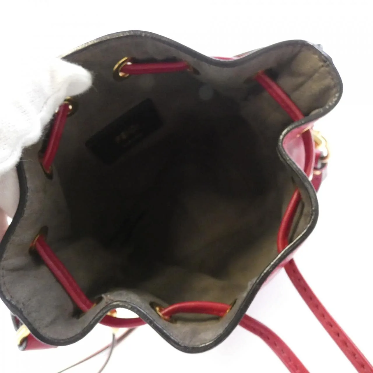 FENDI 8BS010 A5F3 Handbag Red Rank A - Thumbnail 7