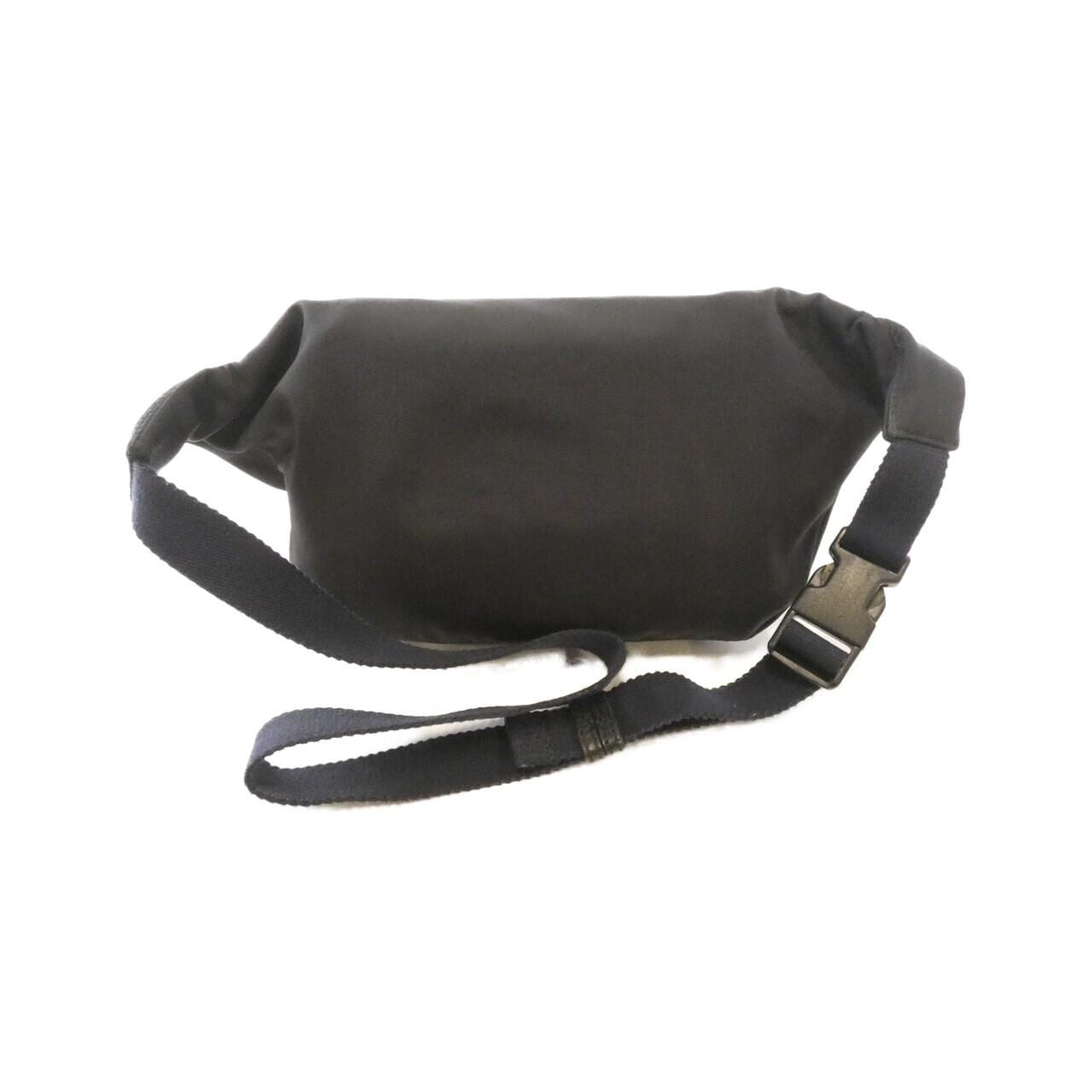 BALENCIAGA 528862 9F91X Belt Bag Nylon 黑色 尼龍 中古品B - 縮圖 2