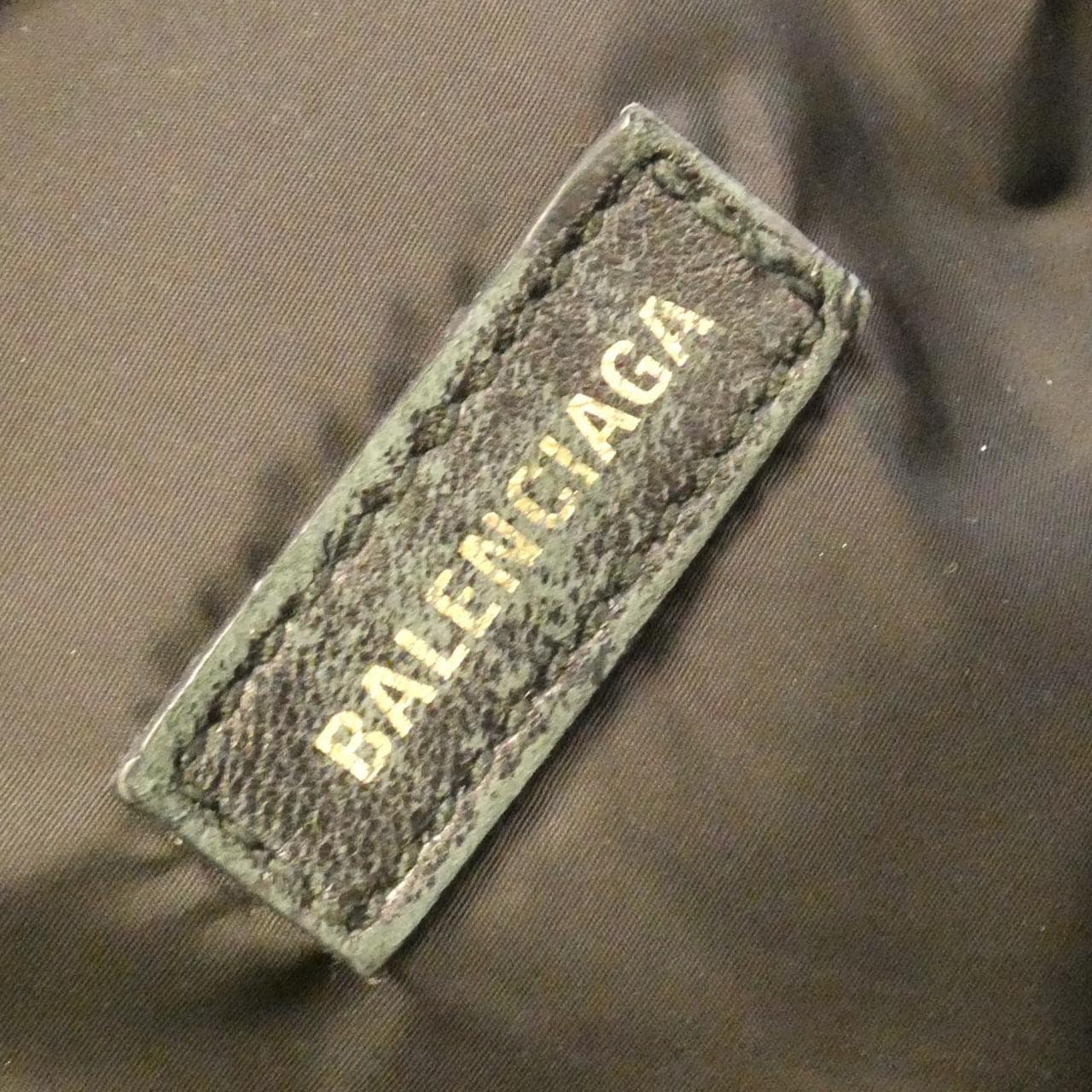 BALENCIAGA 528862 9F91X Belt Bag Nylon 黑色 尼龍 中古品B - 縮圖 7