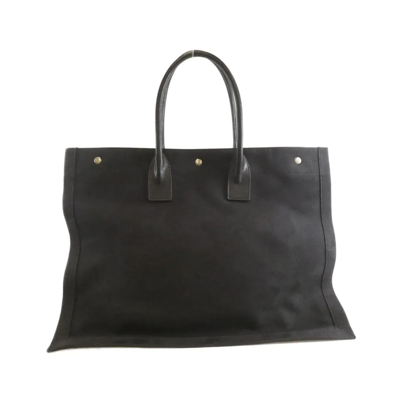 SAINT LAURENT 509415 Handbag Canvas Black Canvas Rank B - Thumbnail 2