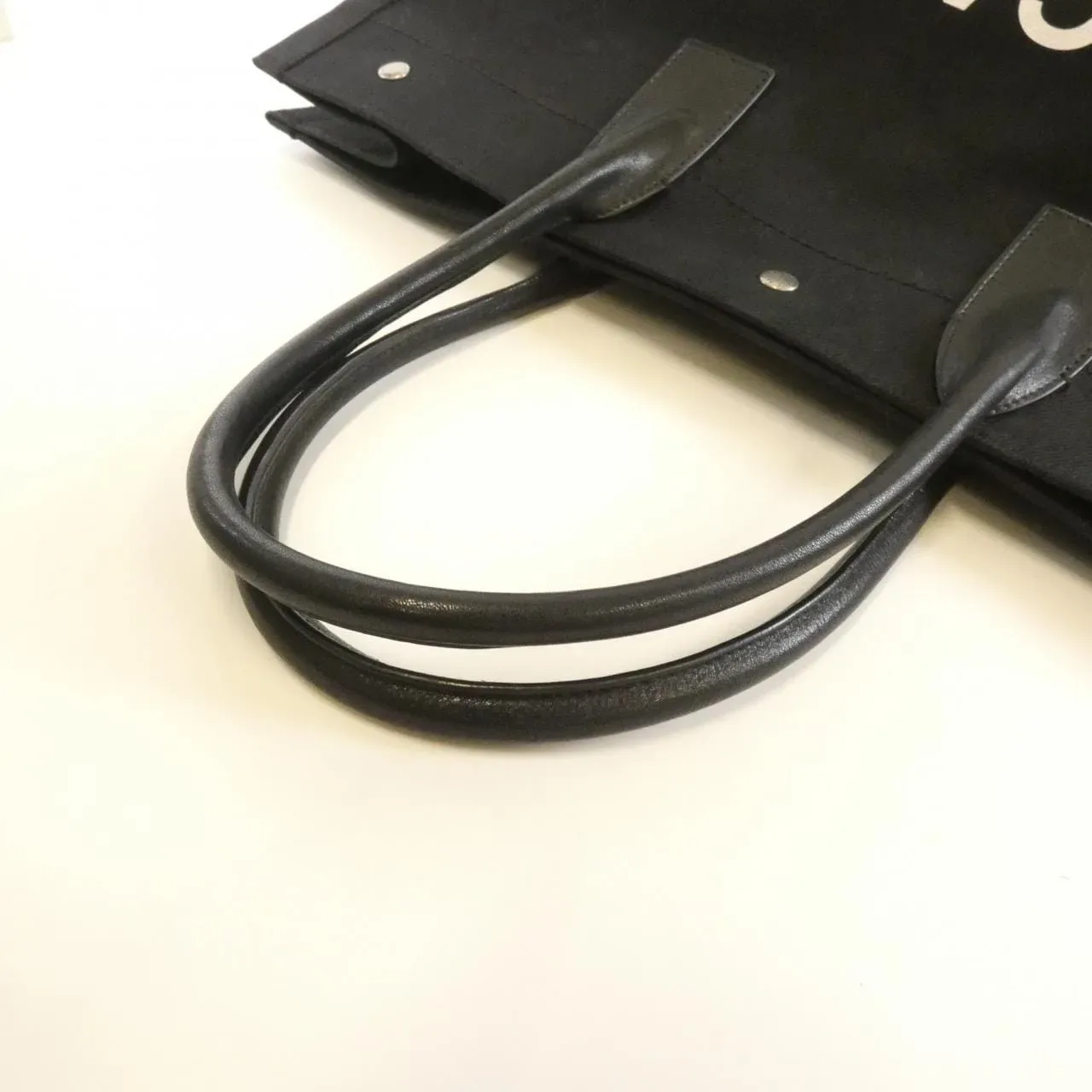 SAINT LAURENT 509415 Handbag Canvas Black Canvas Rank B - Thumbnail 5