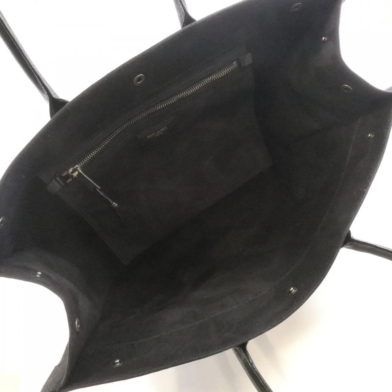 SAINT LAURENT 509415 Handbag Canvas Black Canvas Rank B - Thumbnail 7