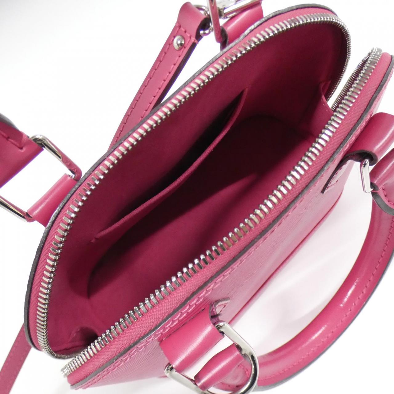 LOUIS VUITTON Alma M40851 Bag Epi 黑色 Epi 中古品A - 縮圖 10