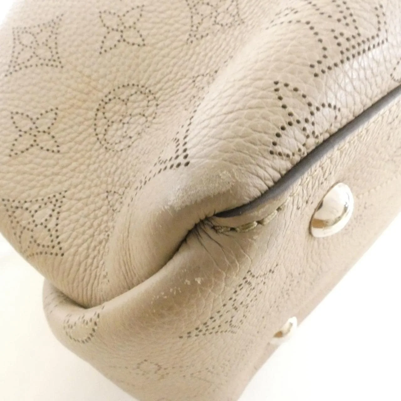 LOUIS VUITTON Mahina M59201 Tote 黑色 中古品B - 縮圖 2