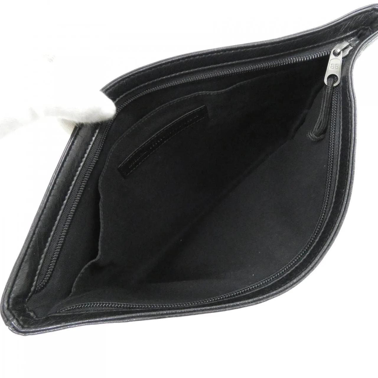 BALENCIAGA 535334 0FE55 Handbag Leather Black Leather Rank A - Thumbnail 8