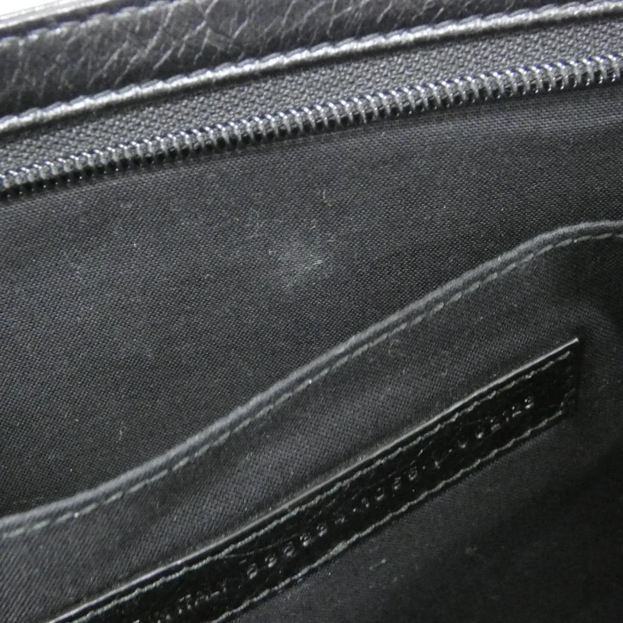 BALENCIAGA 535334 0FE55 Handbag Leather Black Leather Rank A - Thumbnail 9