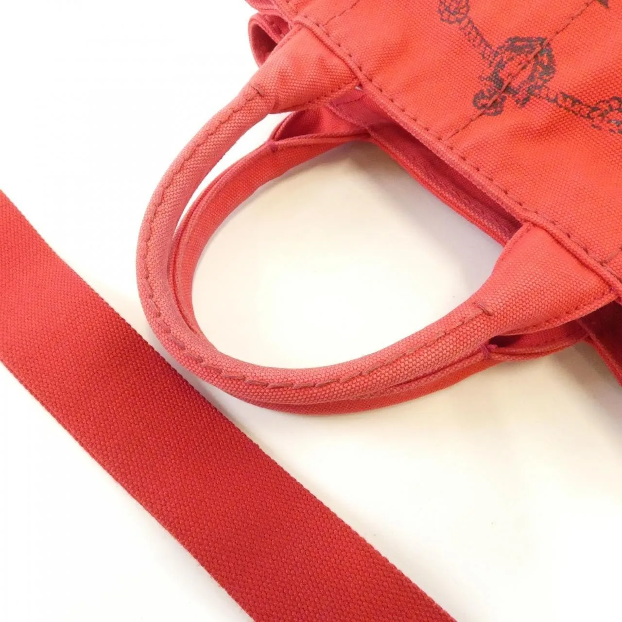 PRADA B2439G 手提包 黑色 中古品B - 縮圖 4