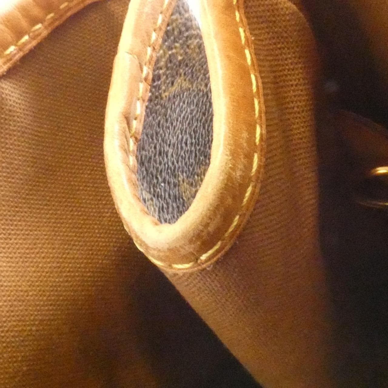 LOUIS VUITTON M51153 Shoulder Monogram 黑色 Monogram 中古品B - 縮圖 8